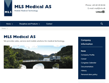 Tablet Screenshot of mls.dk