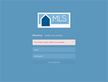 Tablet Screenshot of mls.fr